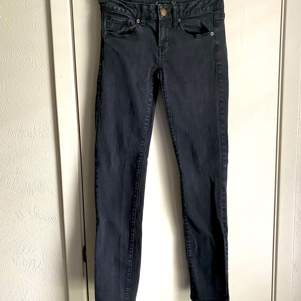 American Eagle Skinny Black Jean